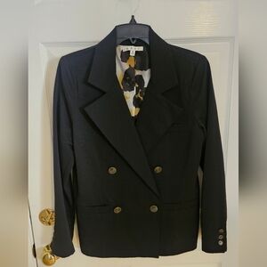 CAbi Black LuxTux Doublebreasted Blazer